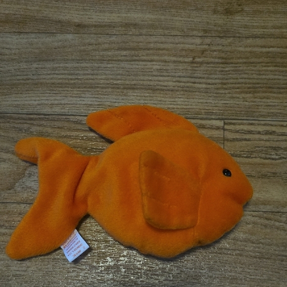 BOGO Ty Plush Orange Fish Toy - Picture 2 of 5